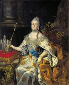 Portret cesarzowej Katarzyny II 1729-1796, 1766.