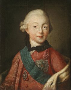 Portret wielkiego księcia Pawła Pietrowicza 1754-1801, 1765