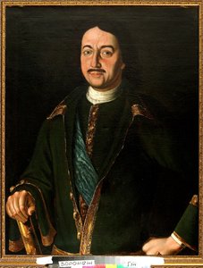 Portret cesarza Piotra I Wielkiego autorstwa Alexei Petrovich Antropov