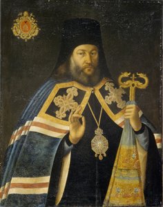 Teodozjusz Jankowski, arcybiskup Petersburga i przeor klasztoru Aleksandra Newskiego, 1770 autorstwa Alexei Petrovich Antropov