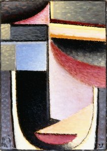 Abstrakcyjna głowa: Kielich minął, 1929 autorstwa Alexej von Jawlensky