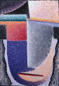 Duża głowa autorstwa Alexej von Jawlensky