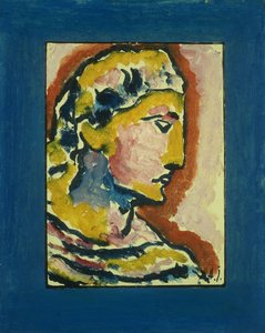 głowy; głowa, 1930 autorstwa Alexej von Jawlensky