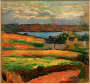 krajobraz autorstwa Alexej von Jawlensky