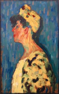 Marianne von Werefkin w profilu autorstwa Alexej von Jawlensky