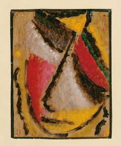 Medytacja, 1934 autorstwa Alexej von Jawlensky