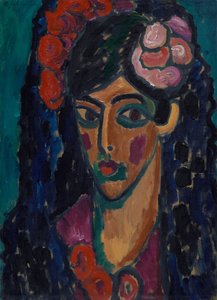 Hiszpanka autorstwa Alexej von Jawlensky