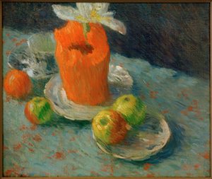 Martwa natura i błękit autorstwa Alexej von Jawlensky