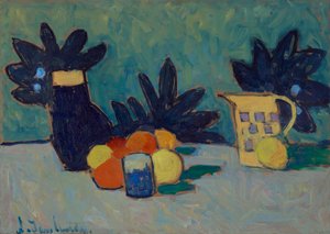 Martwa natura z owocami autorstwa Alexej von Jawlensky