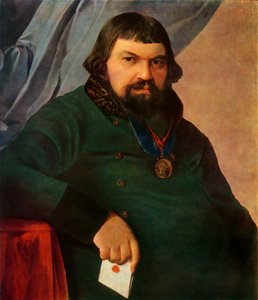 Portret Obrazstsowa, kupca z Rszewa, lata 30. XIX w., 1965 r.