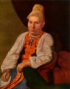 Portret żony Obraztsowa, kupca z Rszewa, lata 30. XIX w., 1965 r.