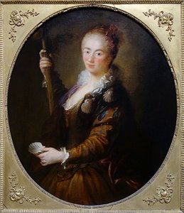 Francuski: Pèlerine à la coquille Dziewczyna-pielgrzym
