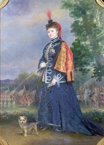 Hortense Schneider (1833-1920) w roli Wielkiej Księżnej w „La Grande Duchesse de Gerolstein” Jacquesa Offenbacha (1819-90) 1874