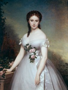 Portret Marie Rose Malarstwo autorstwa Alexis Joseph Perignon (1806-1882)