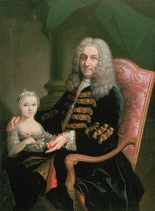 Podwójny portret autorstwa Alexis Simon Belle