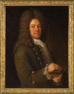 Portret Simona Harcourta, I wicehrabiego Harcourta 1661-1727, I tercja XVIII w.. autorstwa Alexis Simon Belle