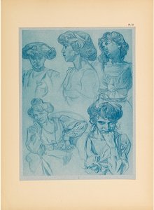 Dokumenty dekoracyjne, 1902. autorstwa Alfons Marie Mucha