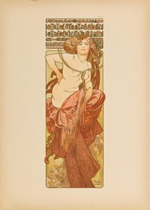 Dokumenty dekoracyjne, 1902. autorstwa Alfons Marie Mucha