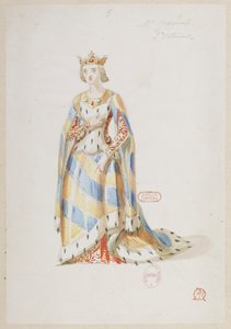 Halévy - La magicienne - modele kostiumów autorstwa Alfreda Alberta - 05. Pani Gueymard, 2. kostium autorstwa Alfred Albert