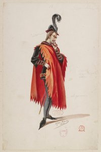 Halévy - La magicienne - modele kostiumów Alfreda Alberta - 18. (Stello de Nici), M. Bonnehée