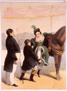 Cyrkowiec, z Les Femmes de Paris, 1841-42