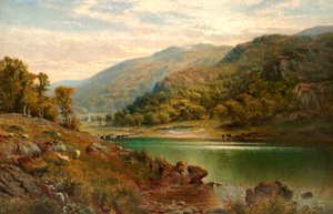 Llyn Mymbyr, Capel Curig, 1882 r.