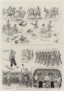 Obchody jubileuszu Jej Królewskiej Mości autorstwa Alfred Chantrey Corbould