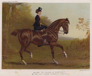 Idąc na okładkę (kolor lito) autorstwa Alfred Chantrey Corbould