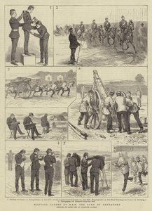 Kariera wojskowa JKW księcia Connaught autorstwa Alfred Chantrey Corbould