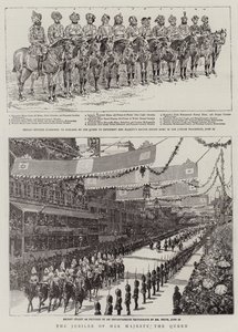 Jubileusz Jej Królewskiej Mości autorstwa Alfred Chantrey Corbould