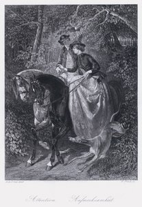 Uwaga (grawerunek) autorstwa Alfred Dedreux