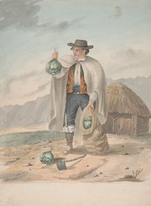 Teneryfa-Człowiek z Tacoronte autorstwa Alfred Diston