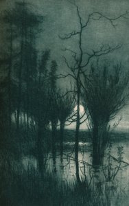Cichy księżyc, c1901