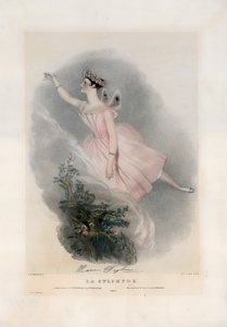 Marie Taglioni w La Sylphide