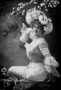 Marie Studholme 1875-1930, angielska aktorka teatralna, 1902-1903.