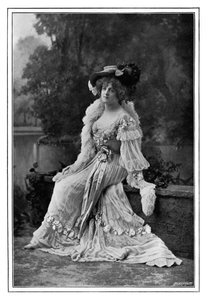 Marie Studholme, angielska aktorka teatralna, 1901.