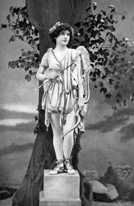 Unity Moore 1894-1981, irlandzka aktorka, 1911-1912.