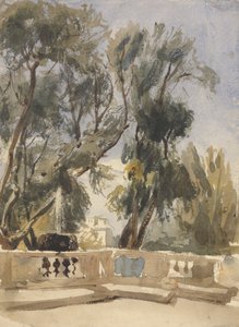 Taras autorstwa Alfred Elmore