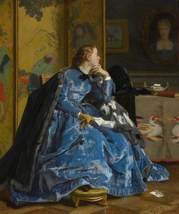 Księżna autorstwa Alfred Emile Stevens