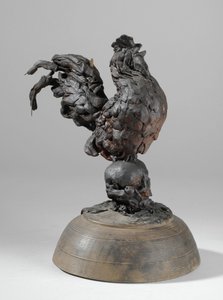 Jedna z 9 makiet do kominka Sama Wilsona, ok. 1908-14 (plaster i szelak) (patrz także 876021) autorstwa Alfred Gilbert