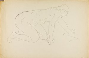 Crawling Nude