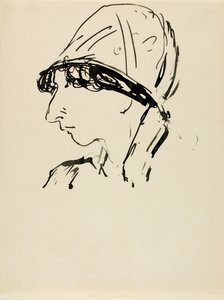 Głowa dziewczyny autorstwa Alfred H. Maurer