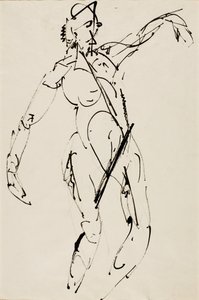 Stojący nago autorstwa Alfred H. Maurer