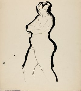 Stojący nago autorstwa Alfred H. Maurer