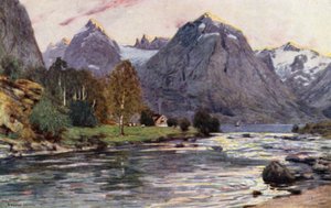 Łosoś Rzeka, Stryn, Nord Fjord
