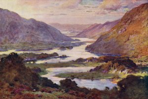 Jeziora Killarney z Kenmare Road autorstwa Alfred Heaton Cooper