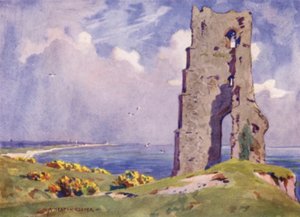 Ruiny kościoła Wszystkich Świętych, Dunwich, Suffolk