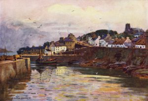 Port, Roundstone, Hrabstwo Galway autorstwa Alfred Heaton Cooper