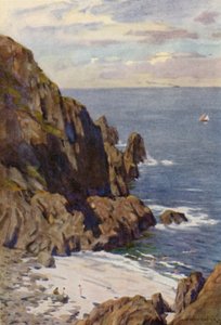 Skały Kullen, Molle, na Kattegatt autorstwa Alfred Heaton Cooper