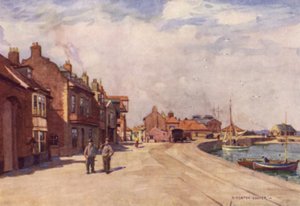 Wells-next-the-Sea, Norfolk autorstwa Alfred Heaton Cooper